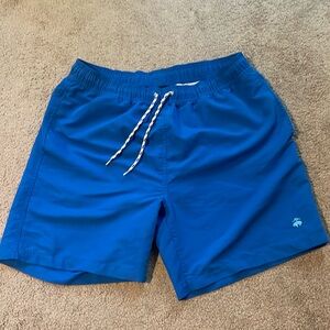 Brooks Brothers Men’s Medium Blue Swim Trunks